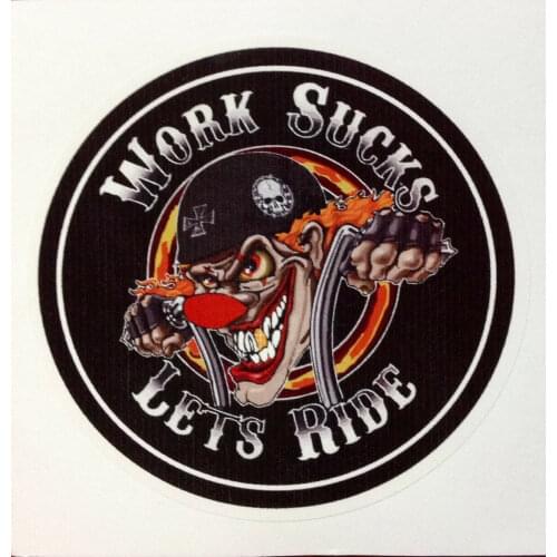 CHOPPERS RAT ROD HOT ROD STICKER VINTAGE RACING RAT FINK MOTORCYCLE