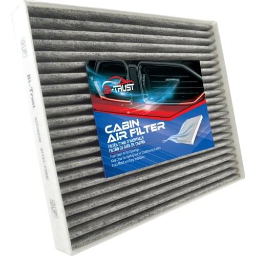 Bi-Trust Replacement for Hyundai Accent 2018-2020/Elantra 2017-2020/Kia Forte 2019-2020 Cabin Air Filter Activated Carbon
