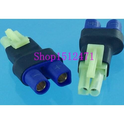 1pce Mini Tamiya male to EC3 female no wire adapter fr RC Power Supply