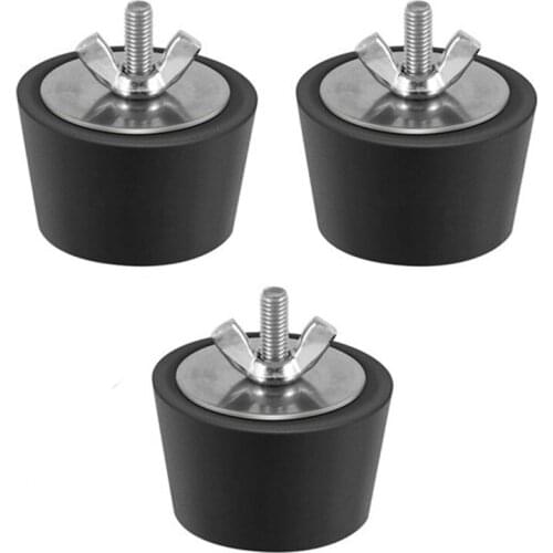 3Pcs 38mm Rubber Winterizing Plug Swimming Pool Sealed Anti-Freeze Expansion Plug Drain Pipe Pipes Antifreeze