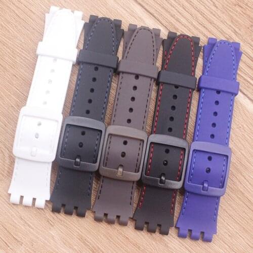 Watch accessories Applicable to for Swatch watch with planetary mechanical couple table device 51 series watch band