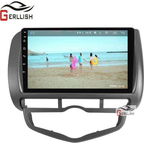Android car radio stereo dvd player for Honda City JAZZ FIT 2002-2008 right driving Built-in multimedia player gps navigation