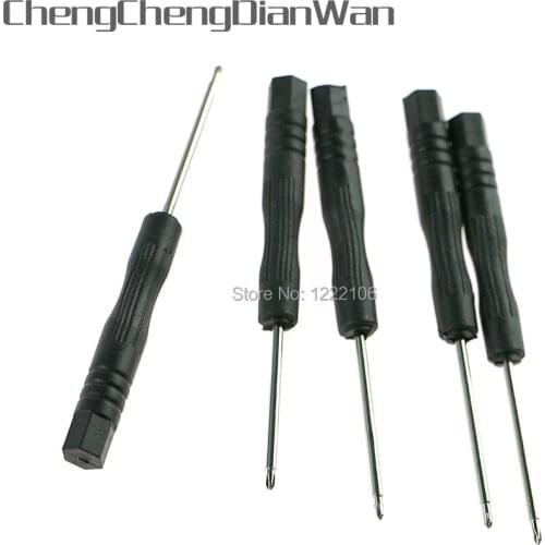 ChengChengDianWan 5pcs/lot 1.5mm cross Screwdriver Repair Tool For Cell Mobile Phones for ps4 psp psvita ndsi 3ds new 3dsxl/ll