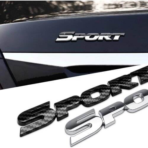 1pcs 3D ABS Car Rear Bumper Trunk Letter Emblem Sticker Badge Decal car styling auto Accessories For sport LEXUS CT200h