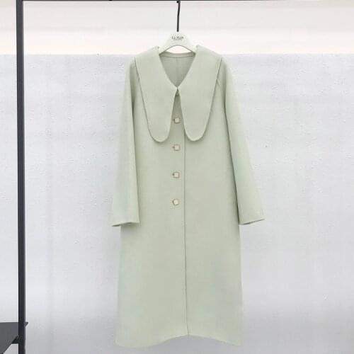 Fast Long Women's Coats With A Collar