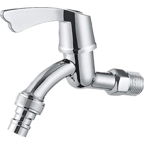 G1/2" Brass External Washing Machine Single Cold Quick Opening Faucet Faucet Toilet Faucet Decoration Outdoor Garden Faucet