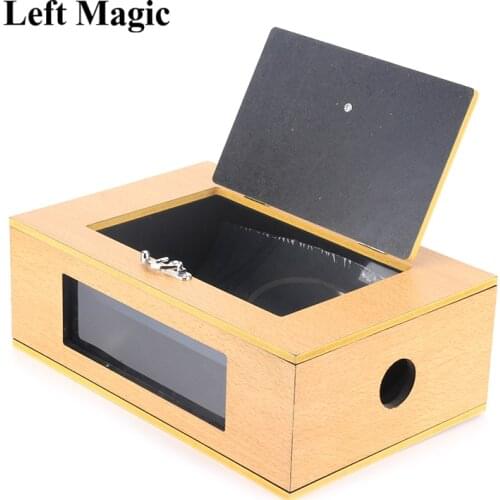 See Thru Tip-Over Box (Wooden) Dove box - Magic Trick,stage magic,close up,comedy,dove magic Accessories 81313