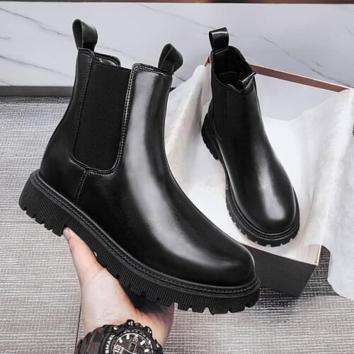 Мужские ботинки челси LIANNAO China At AliExpress