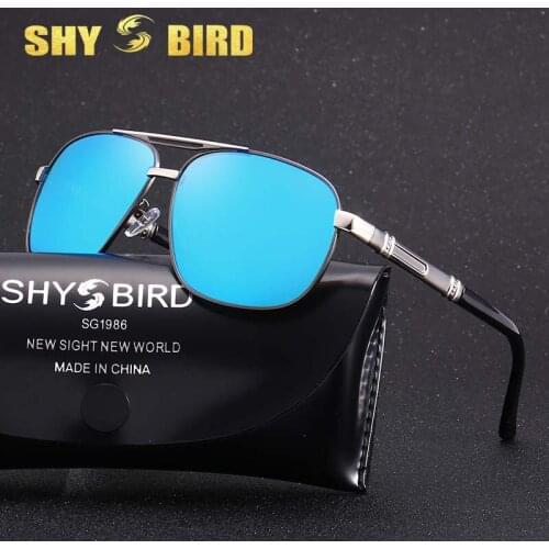 Pilot Sunglasses Men Polarized Uv400 High Quality Men Mirrors Sun Glasses Cool Brand Designer Polaroid Fishing for Driving