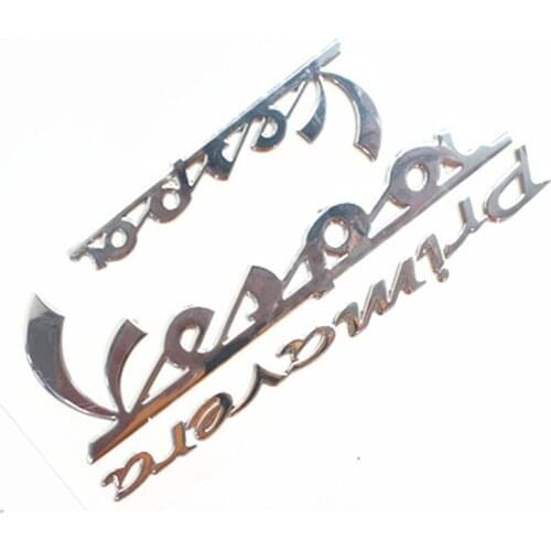 Motorcycle vespa sticker silver stickers Decal Carbon 3D for piaggio Vespa sticker primavera sticker
