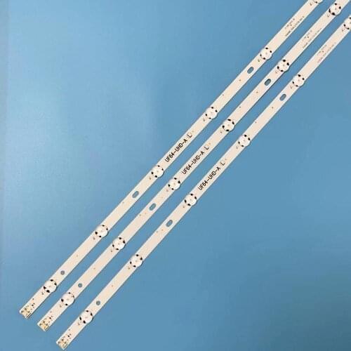 New Kit )3 PCS 8LED 850mm LED backlight strip for LG HC430DGN-SLNX1 43UF6400 43UF640V 43UF6407 43UH610V 43UH619V 43UH603V
