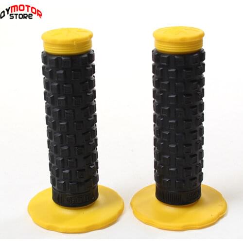 Professional 22mm handlebar grip set Rubber HandleBar Grip set specially For ATV bicycle quad mountain bike free shipping