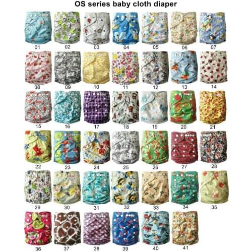 Reusable Washable Baby Cloth Diaper double row snaps can be Adjustable Baby Nappies For 3-13KG baby 20sets/lots OS