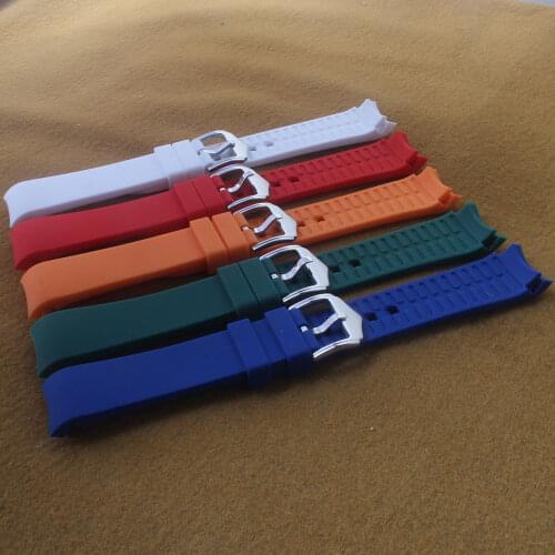 18mm 20mm 21mm 22mm 24mm Silicone Watchband fit Watch gt GT 2 Rubber Strap for Samsung Galaxy Watch 3 Bands Bracelets Waterproof