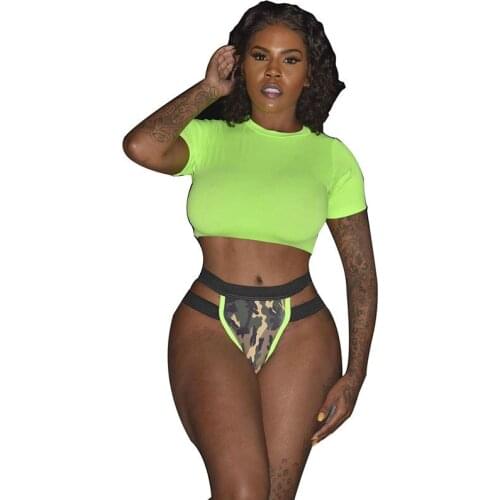 Sexy Bikini 2020 Swimwear Women Swimsuit Camo Bikini Set Brazilian Biquini Bathing Suit Female Beach Wear Maillot De Bain Femme