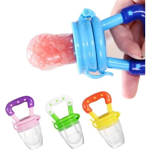 Silicone Baby Pacifier Infant Nipple Soother Toddler Kids Pacifier Feeder For Fruits Food Nibbler Feeder Baby Feeding Pacifier
