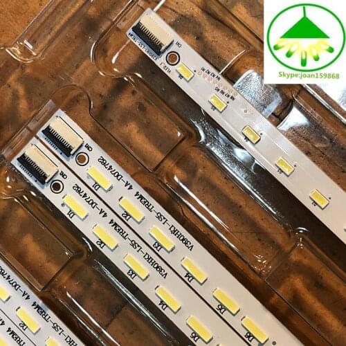 2 pcs/Lot 495mm LED Backlight Lamp strip 48leds For Hisense LE39A720 LED39K300J 4A-D074762 V390HJ1-LE1LCD V390HK1-LS5-TREM4 TV