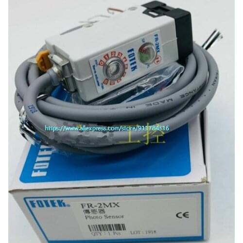 100% New Original FOTEK Photoelectric Switch Sensor FR-1MX FR-2MX
