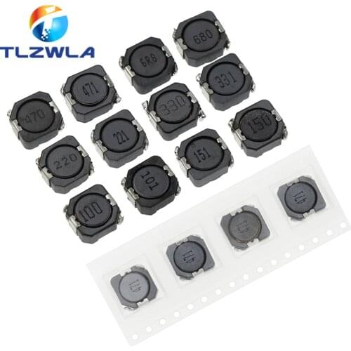 100pcs CDRH104R Power inductor shielding 2.2/4.7/6.8/10/15/22/47/68UH SMD inductance CD104 00/150/220/330/470UH 10*10*4