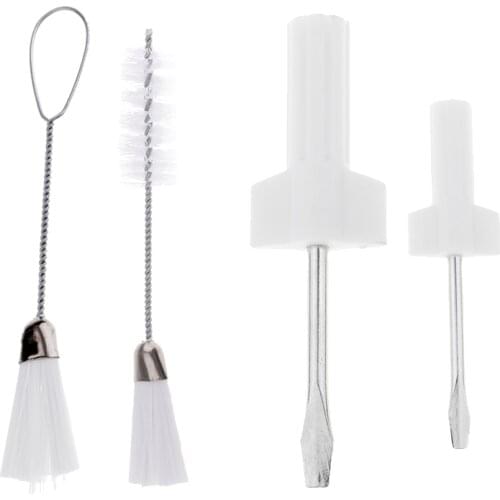 4x Sewing Machine Cleaning Brush Screwdriver Sewing Service Tool Accessories