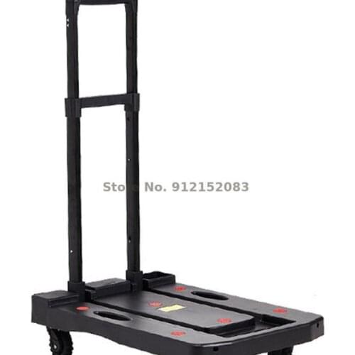 Household Folding Trolley, Grocery Shopping, Pull Goods Artifact, Hand Trailer, Luggage Moving, Portable Trolley Car