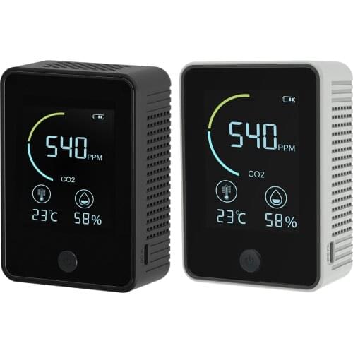 Digital Display Indoor/Outdoor CO2 Detector CO2 Meter High Accuracy Air Quality Monitor Gas Analyzer