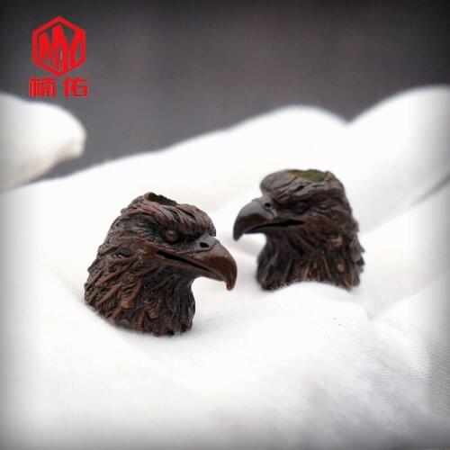 EDC Brass Retro Eagle Paracord Knife Bead Multifunction Keychain Backpack Accessories 1PCS