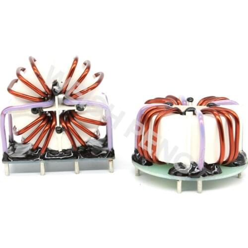 Interference suppression filter 2mh40A four phase common mode inductor motor inverter with compensated high current choke