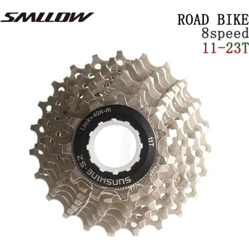 SUNSHINE-SZ 8s Cassette 11-23T Freewheel Road Bike Bicycle Parts 16s 24s 8Speed Sprocket Compatible for parts 2400 2300 Claris