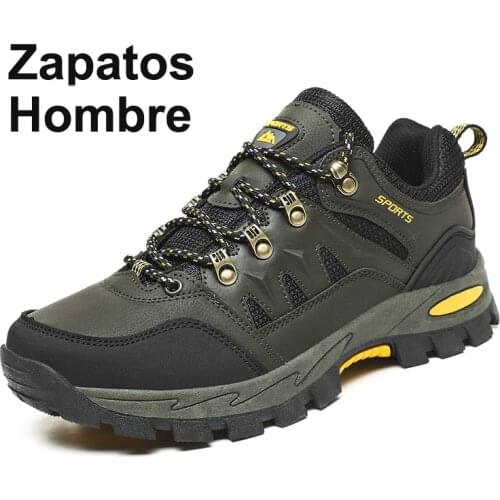 Men Hiking Shoes New Arrival Classics Style Lace Up Men Sport Shoes Outdoor Jogging Trekking Sneakers Fast Free Shipping