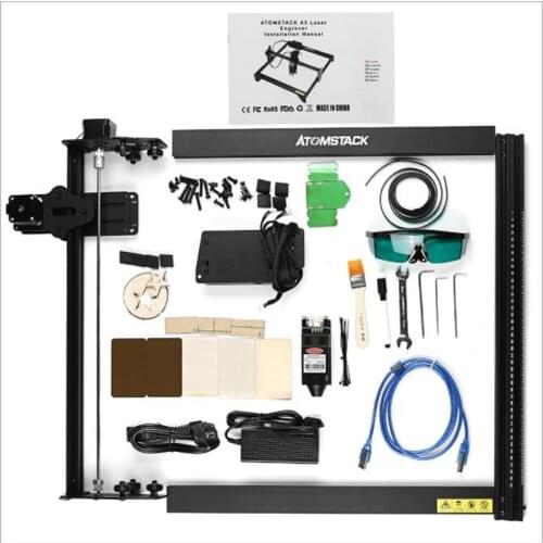 Atomstack A5 20W eye protection laser engraving machine Cutting machine cutting plotter marking machine 410x400mm