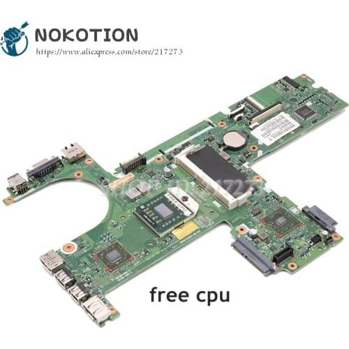 NOKOTION For HP Compaq 6445B 6455B 6555B Laptop Motherboard Socket S1 DDR3 Free CPU 613397-001 6050A2356601-MB-A02