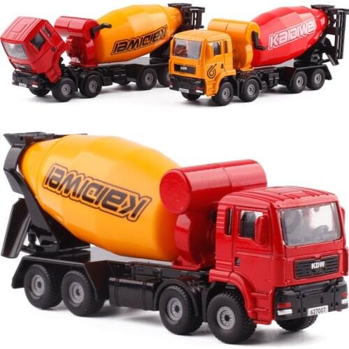 50% discount cars,high simulation engineering vehicle model,1: 72 alloy mixers car ,metal castings,toy vehicles,free shipping