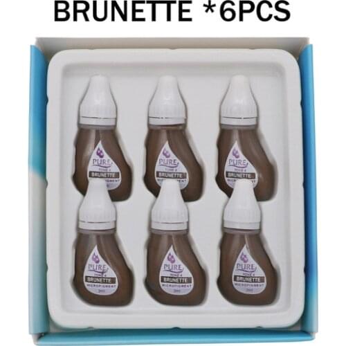 USA microblading pigment Pigment Original Pure Micropigment Permanent Makeup Tattoo Inks set for Eyebrow Eyeliner Lip