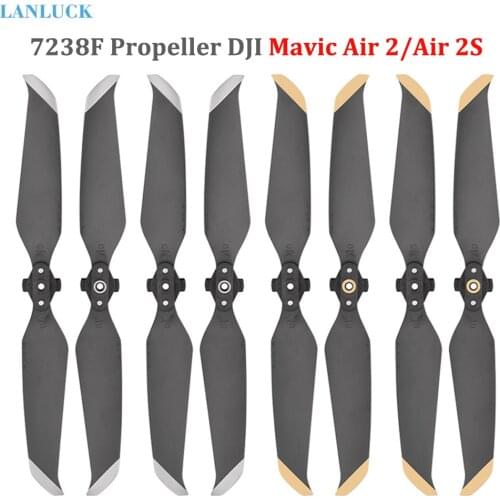 Propellers For DJI Mavic Air 2/Air 2S Low-Noise Props Blade 7238 Foldable Quick Release Props Blade Propeller Accessory