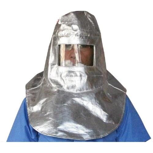 Thermal Radiation 1000 Degree Heat Resistant Aluminized Suit Fireproof Cap Hat