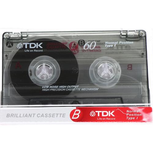 Hoge Qulity Standaard Cassette Leeg Tape Speler Lege 60 Minuten Magnetische Audio Tape Opname Voor Spraak Muziek Opname