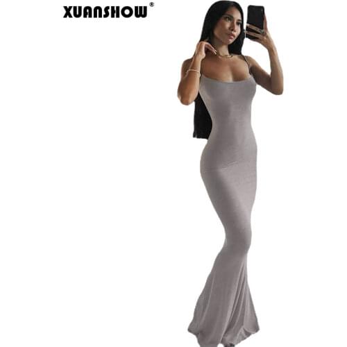 Открытые летние платья XUANSHOW China At AliExpress