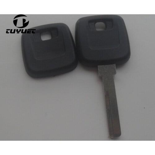 Replacement Transponder Key Shell For VOLVO S40 V40 Car Key Blanks Case with Groove On the Side(HU56R)