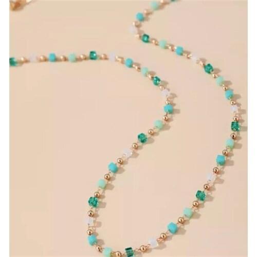 12Pcs/lot Fashion Beeds Chain Ancient Elegant Bead Necklace for Women