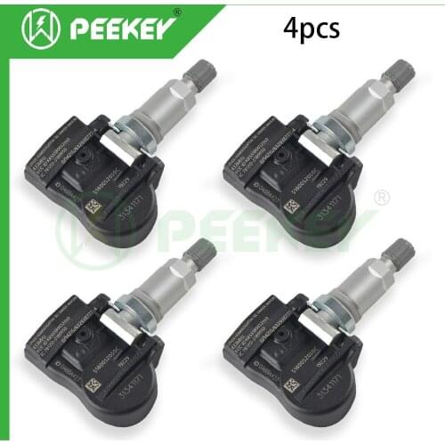 4pcs Tire Pressure Monitor System TPMS sensor For Mazda 2 3 5 6 RX8 CX7 BBM2-37-140B BHA4-37140 BBM237140 BBM2371 BHA437140