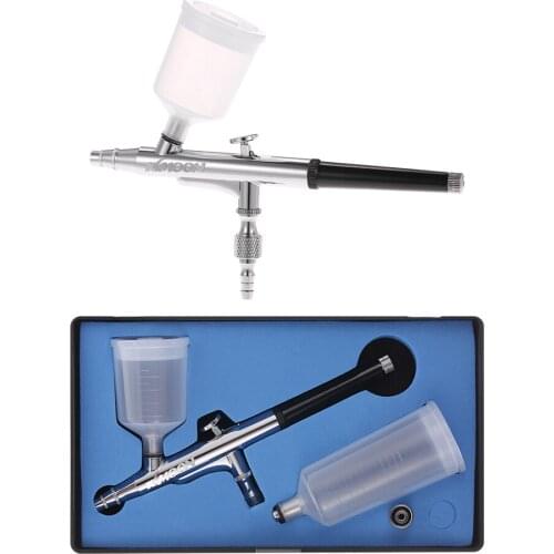 KKmoon Gravity Feed Double Action Airbrush for Cake Decoration Making Up Tattoo Manicure Air Brush Nail Tool
