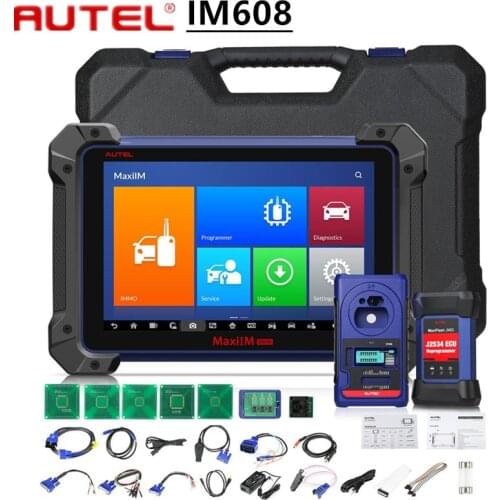 Autel IM608 MaxiIM 608 OBD2 Scanner OBDII Car Auto Diagnostic Tool OBD 2 All System Key Programming PK IM508 Key Programmer