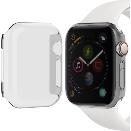 Watch Case for Apple Watch band apple watch 5 4 3 cover 44mm 40mm Colorful cover PC Frame iwatch apple watch series 5 4 3 44 mm