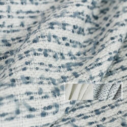 Red Raspberry Italy Thin Soft Streamer Tweed Fabric Garment Material Women Jacket Coat Sewing Cloth Tailor Textile Freeshipping