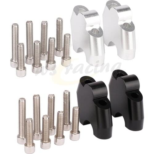 Motorcycle HandleBar Riser Handle Bar Mount Clamp Adapter For Honda NC700S NC700X NC750X CB500X