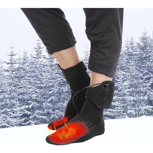 Electric Heating Socks Electric Heating Socks For Winter Keep Your Feet Warm For 4-8h Suitable For Hunting Skiing Hiking