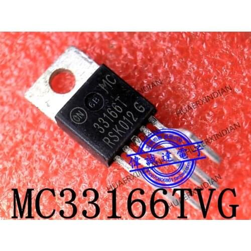 New Original MC33166TVG MC33166T 33166T TO-220-5