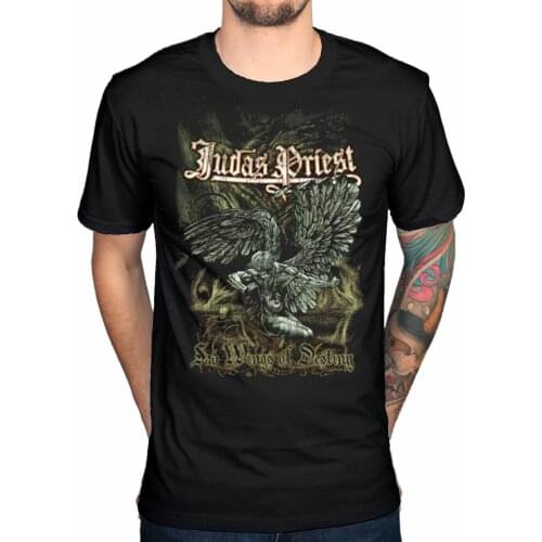 Official Judas Priest Sad T-Shirt Nostrdamus Sin After Sin Point Of Entry