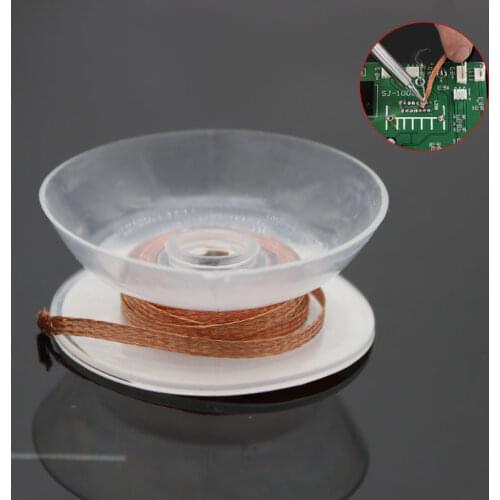 Desoldering Braid Welding Solder Remover Wick Wire Lead Cord Flux BGA Repair Tool 1.5 Meter Width 1.5mm 2mm 2.5mm 3mm 3.5mm